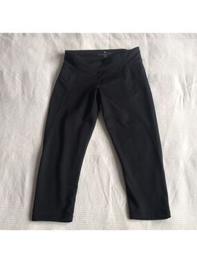 Adidas Black Climalite Crops Size Small
